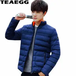 Teaegg плюс Размеры Королевский синий Для мужчин; зимняя теплая куртка jaquetas masculina Inverno хлопок Для мужчин S Куртки и Пальто для будущих мам