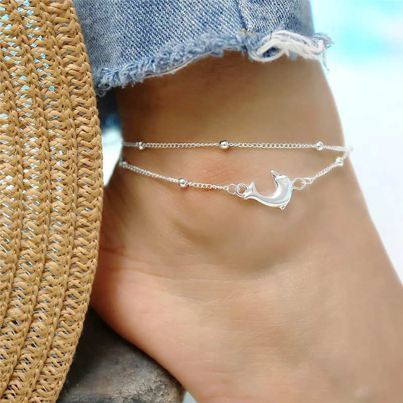 GS Stainless Steel Ankle Strap Ankles Straps For Women Lovely Fish Animal Pokemon Anklet Bracelet Foot Jewelry Summer Jewelry R5 GS Stainless Steel Ankle Strap Ankles Straps For Women Lovely Fish Animal Pokemon Anklet Bracelet Foot Jewelry Summer Jewelry R5