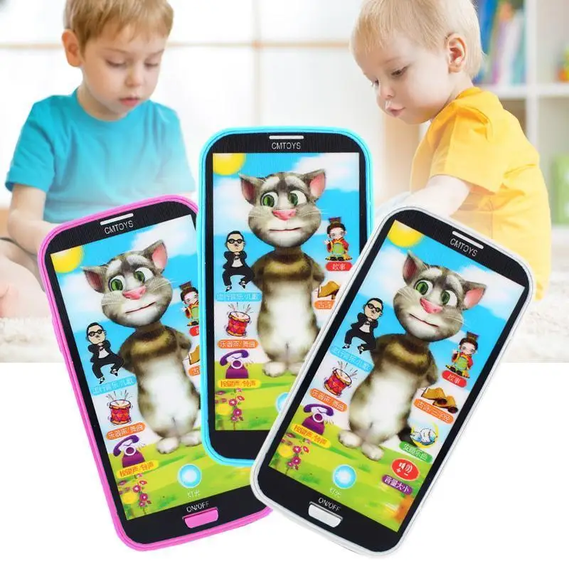 Kids Simulator Music Toy Touch Screen Cell Phone Educational Learning Child Gift 