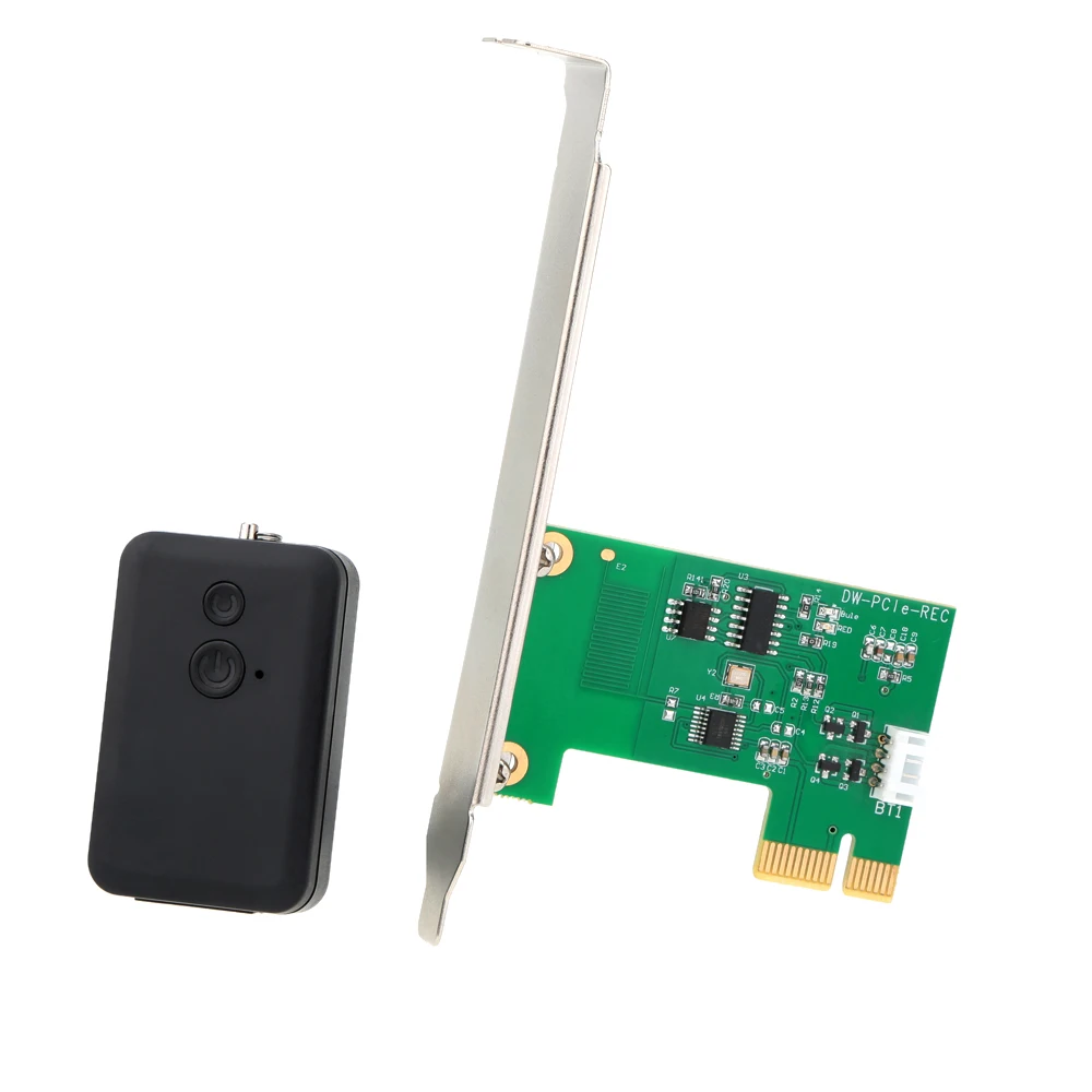 Portable PCIe Desktop Computer Remote Control 20m Wall through Wireless