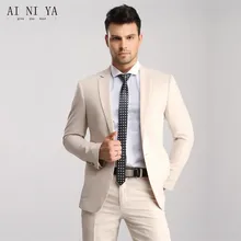 Последний мужской костюм жениха из двух частей, чистый цвет, мужской костюм, пиджак для торжественных случаев(пиджак+ брюки