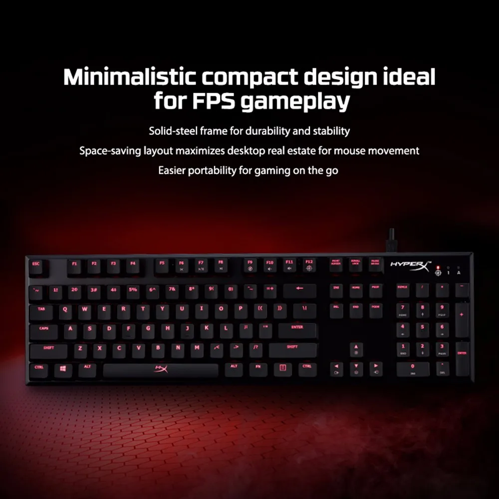 Механическая игровая клавиатура kingston HyperX Alloy FPS CHERRY MX Mechanical keys