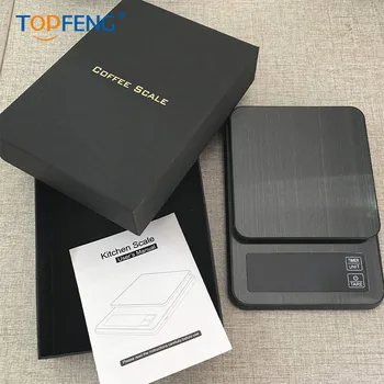 

TOPFENG Digital Kitchen Scale/Food Scale/Baking Coffee Scale with Timer LCD Display