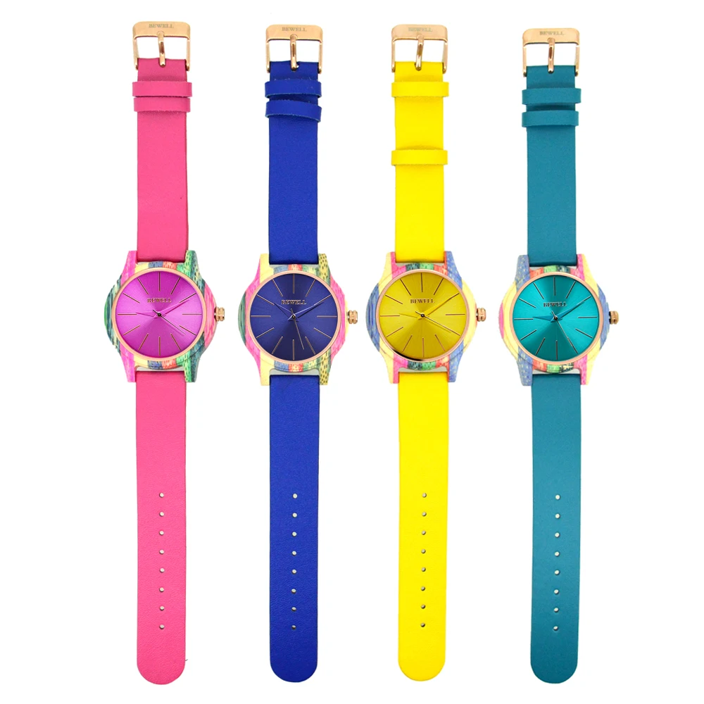 BEWELL WOODEN WATCH