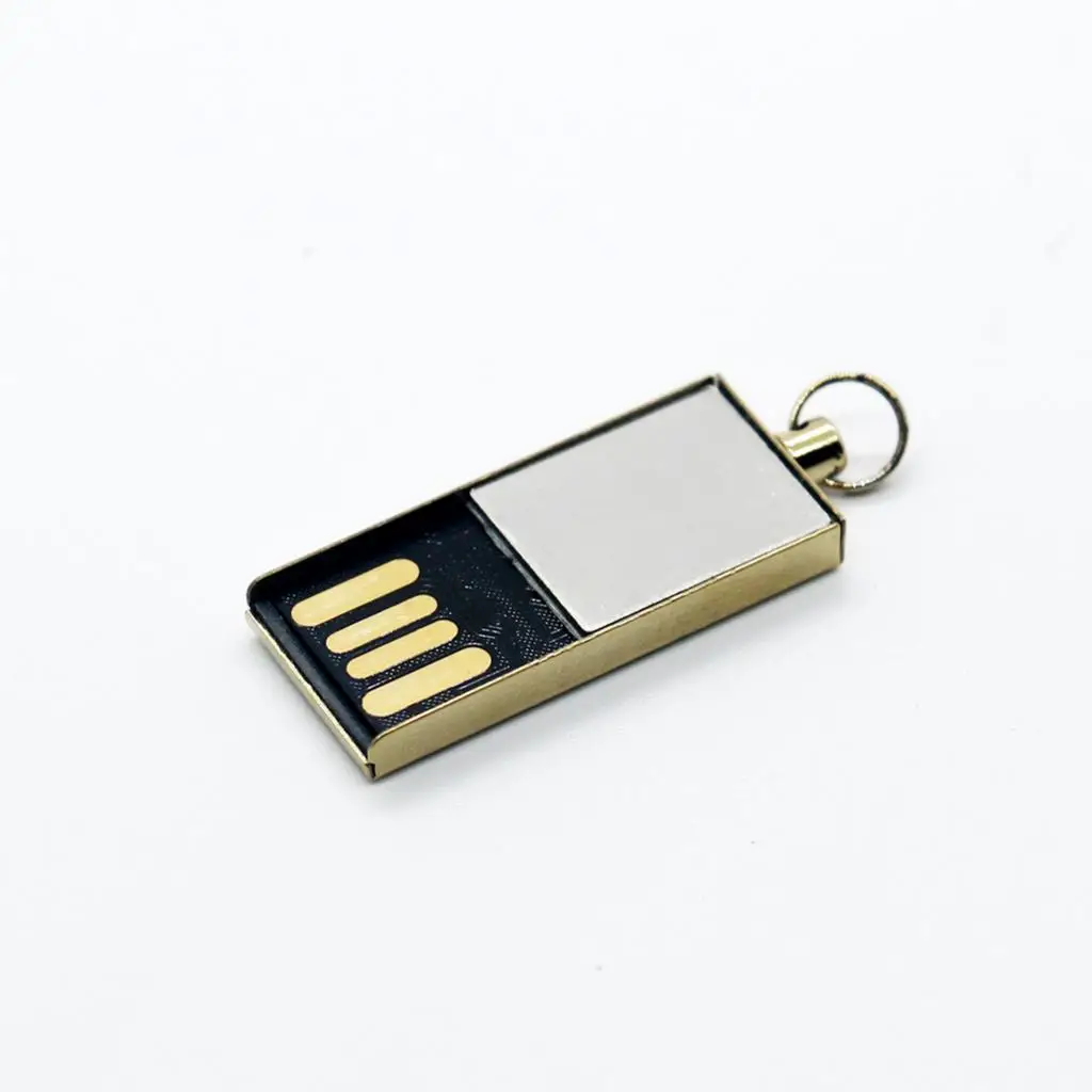 Waterproof Alloy mini USB Flash drive High Speed Memory Stick U disk  Gold 16GB
