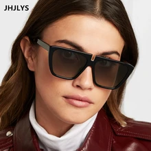 2019 new women's oversized square sunglasses ladies fashion sun glasses men and women glasses multicolor lens UV400 2019 new women's oversized square sunglasses ladies fashion sun glasses men and women glasses multicolor lens UV400