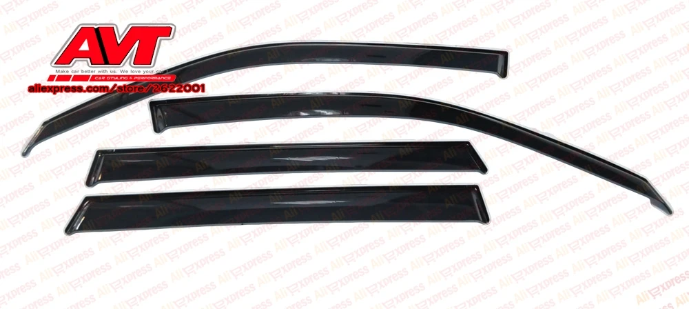 

Deflectors case for Suzuki Grand Vitara 2005-2017 1set\4pcs styling wind window deflector guard auto vent visor guards cover
