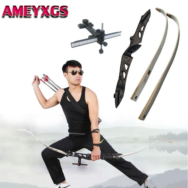 

1 Set 66"/68"/70" 14-42lbs Takedown Recurve Bow Left/Right Hand Riser For Outdoor Shooting Practice Hunting Archery Accessories