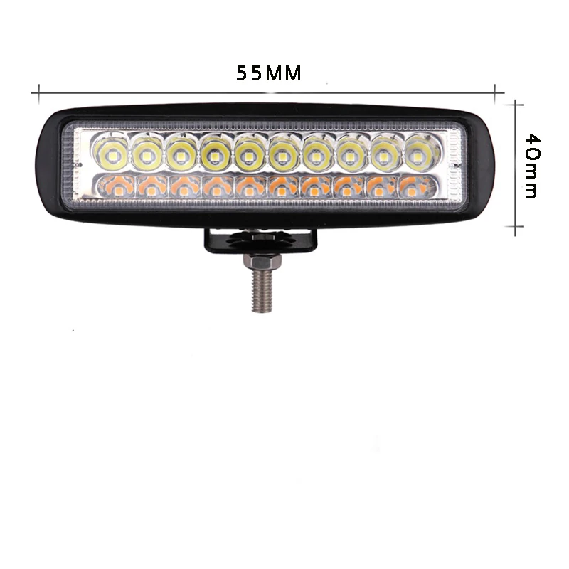 Nouveau 6 pouces 12 V led станка со светодиодами Большие размеры de travail прожектор фонарик