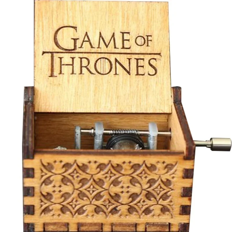 

Game of Thrones Creative Music Box Handy Wooden Handmade Classical Boxes Creative Wooden Crafts