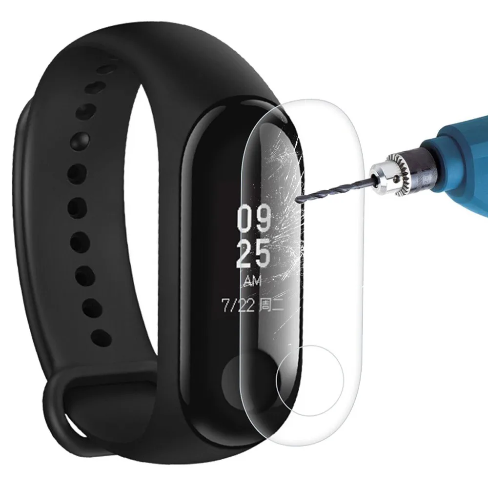 Новая Защитная мягкая защита экрана для Xiaomi Mi Band 3 закаленная пленка 4