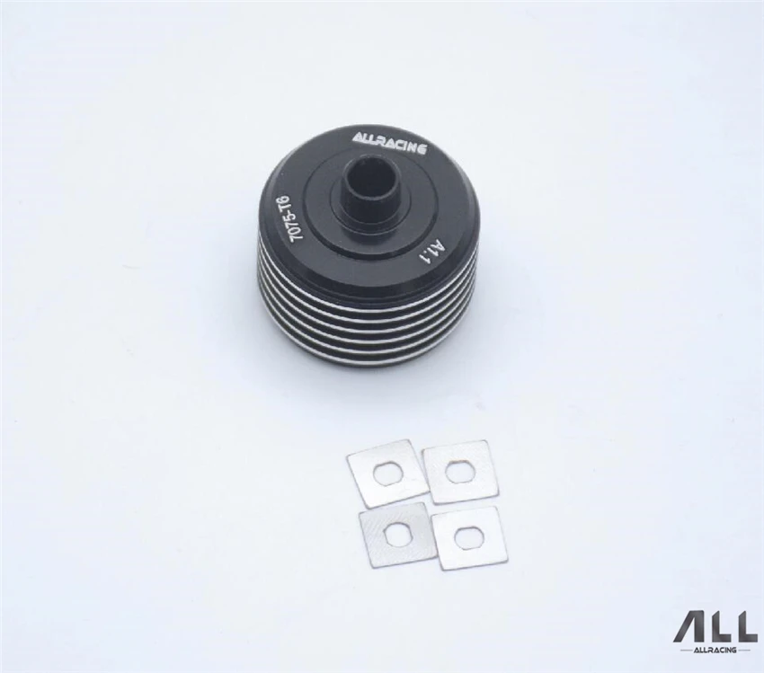 14,6 г алюминиевый AL7075-t6 Центр diff корпус для Tekno RC MT410 ET48.3 410,3