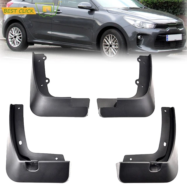Set Molded Car Mud Flaps For All New Kia Rio Rio5 2017 2018 Hatch Set Molded Car Mud Flaps For All New Kia Rio Rio5 2017 2018 Hatch Mudflaps Splash Guards Flap Mudguards Accessories