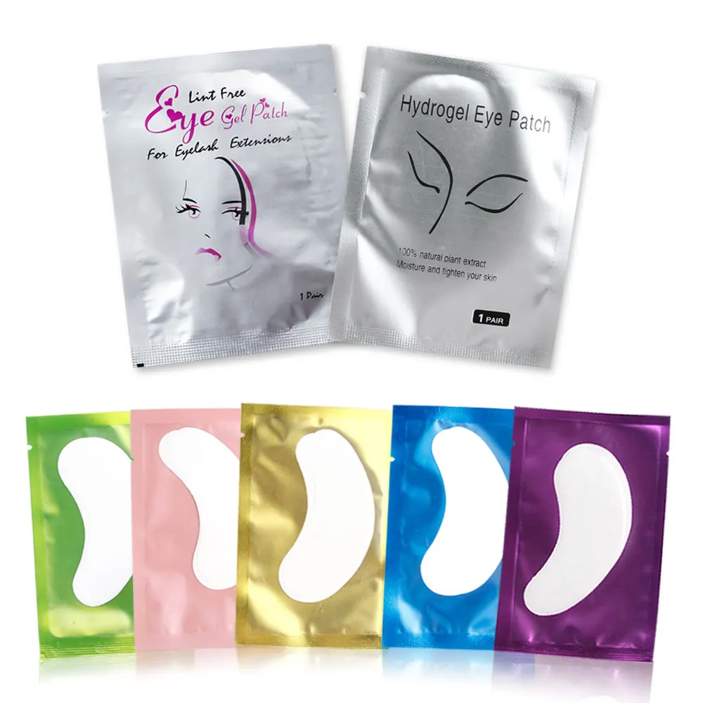 

100Pairs Eyelash Extensions Eye Pads Pillows Disposable Patches for Eyelashes Under Eyes Tips Lahes Grafted Eye Stickers Wraps