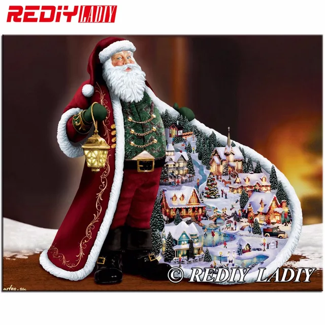 needlework diy diamond painting kit 5d diamond embroidery christmas needlework diy diamond painting kit 5d diamond embroidery christmas santa claus full rhinestone cross stitch diamond