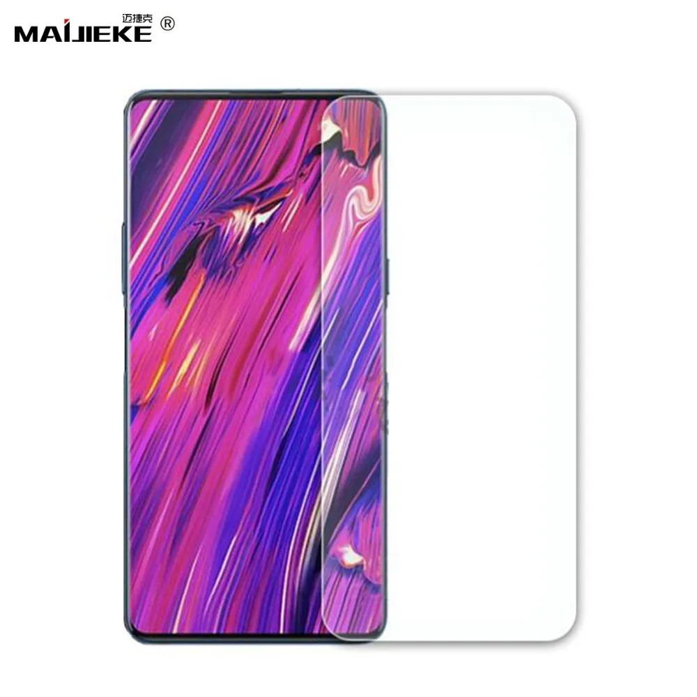 

MAIJIEKE 9H 2.5D nubia X Premium Tempered glass For ZTE Nubia X Screen Protector Clear Film Anti oil Protective Glass cover