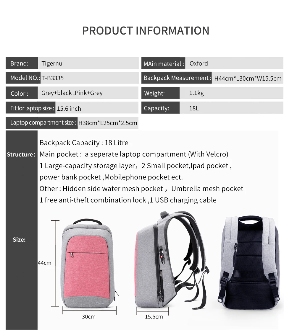 5.fashion school backpacks for girl