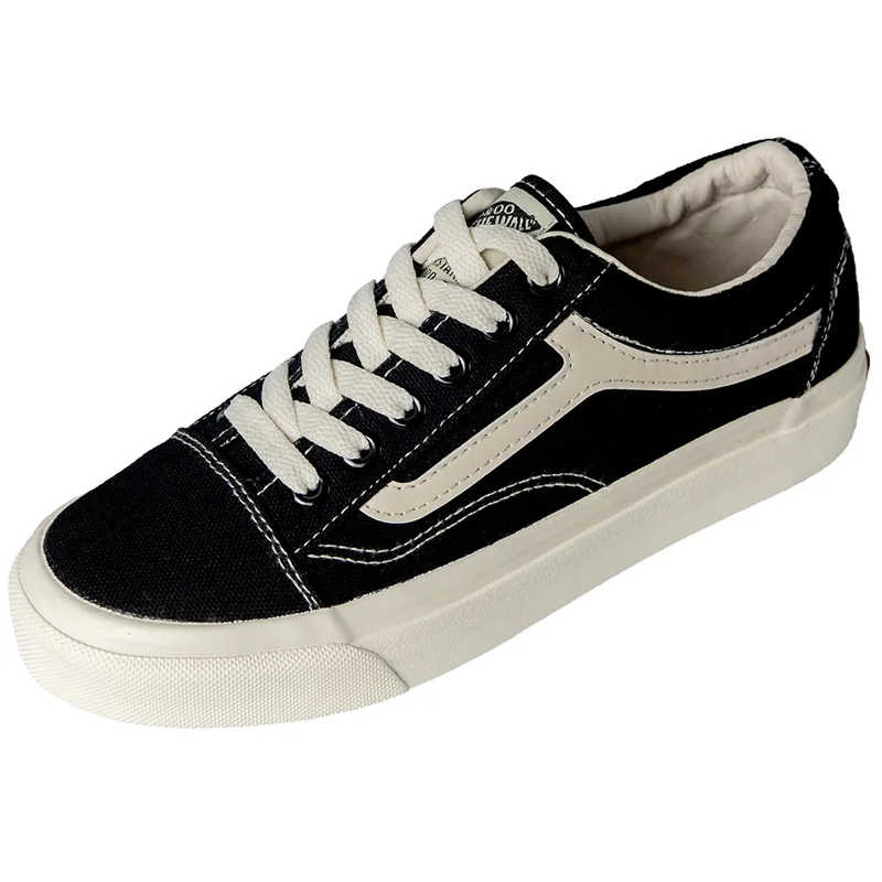 

Canvas Shoes Female 2018 New Spring Wild Student Black Cloth Shoes Korean Version Of Harajuku Ulzzang Port Wind Shoes