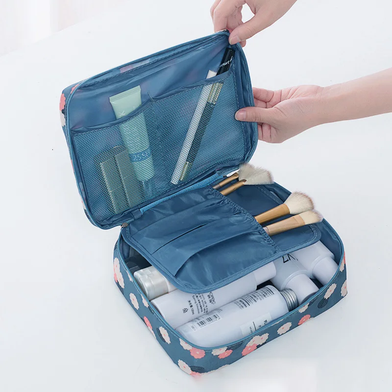 Multifunction Makeup Bag Organizer Waterproof Portable Trip Women Travel Makeup Case Cosmetic Bag Organizer Accessories (2)
