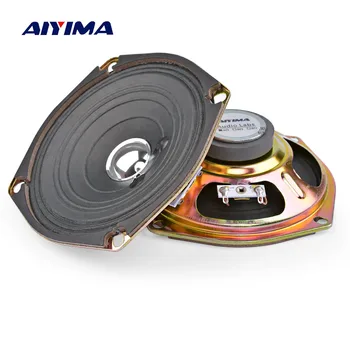 

AIYIMA 2Pcs 5 Inch Audio Speakers Driver 4Ohm 5W Full Range Sound Speaker 14 Coil Paper Edge Loudspeaker Amplifier Home Theater