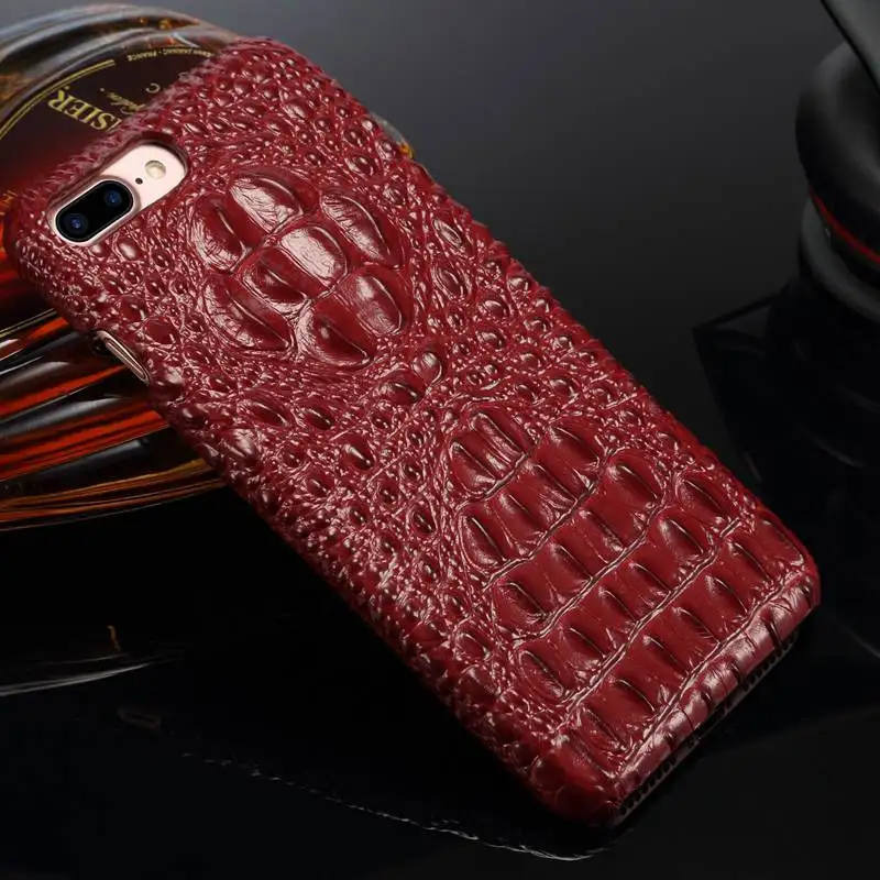 

Genuine Leather Case For Apple Iphone 7/7 Plus Cool Back Cover Protective Coques For Iphone 7 7Plus Case Fundas