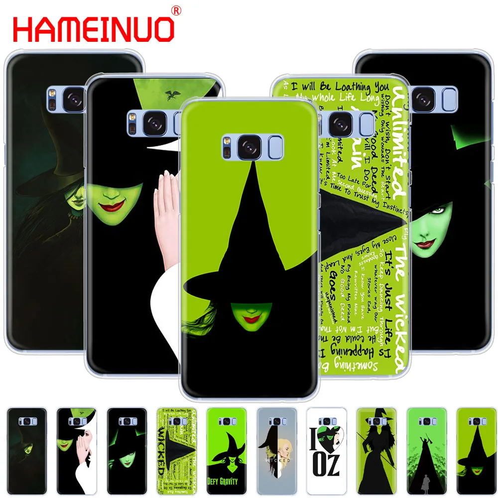 HAMEINUO Broadway Musical Wicked Lyrics cell phone case cover for Samsung Galaxy S9 S7 edge PLUS S8 S6 S5 S4 S3 MINI