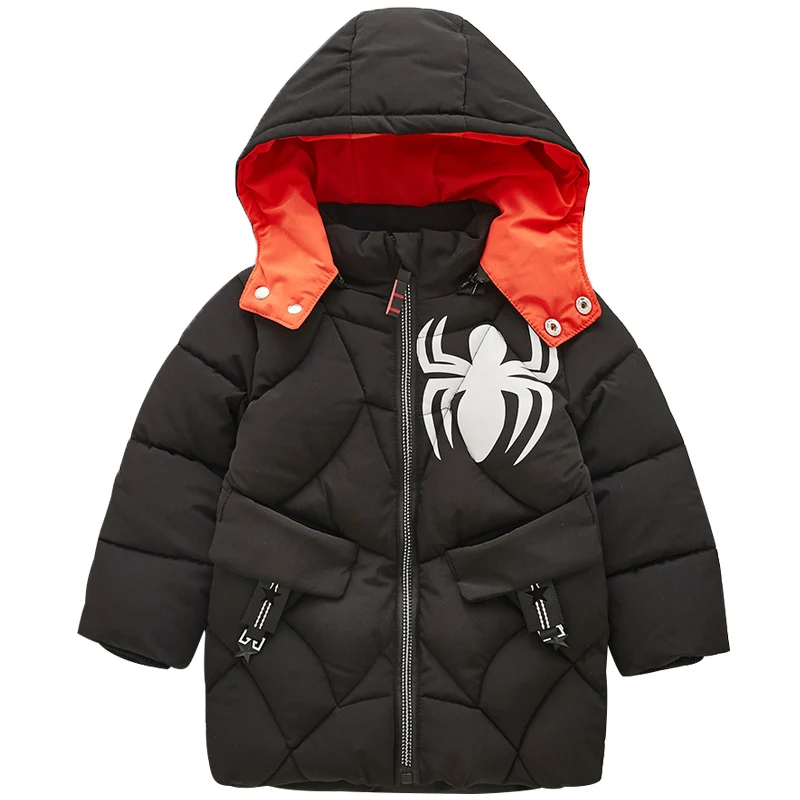 

Kids Coats Children Winter Coats 2018 New Baby Boy Clothes Thick Warm Children Outerwear Boy Cartoon Jacket 2 3 4 5 6 years old