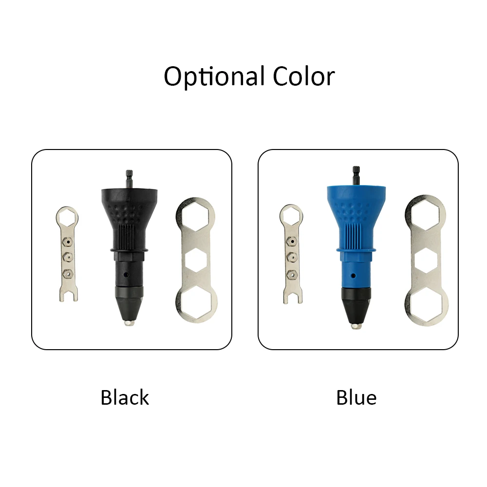 

Professional Core Riveting Tool for Electric Drill Electric Screwdriver Tools Cordless Riveting Drill Adapter Insert Nut-tool