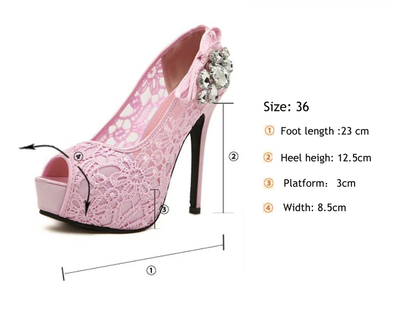 Women's Pumps Shoes' Party Thin Heel Sexy Platform High Heels Shoes Women Wedding Shoes Womens Pumps High Heels Shoe Woman 12 cm (10)