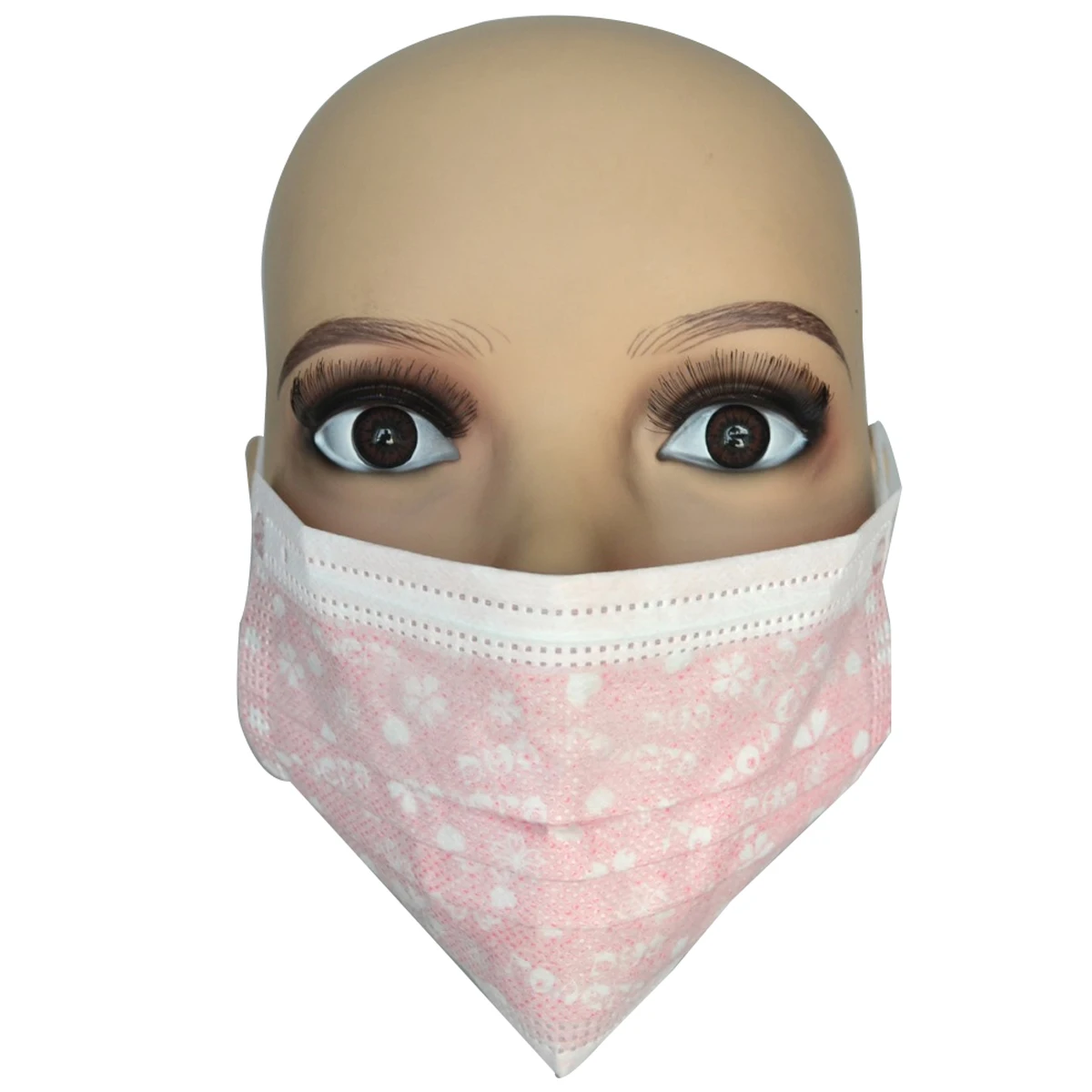 50Pcs layers mask high quality gauze filter cotton loop tape anti dust