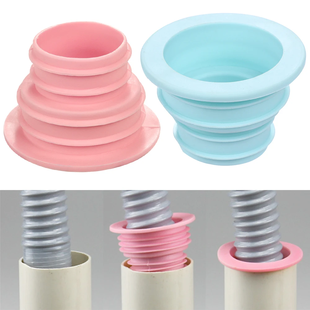 

1PC Silicone Seal Plug Pest Ring Washer Control Sewer Drain Pipeline Deodorant Pool Floor Drain Bathroom Washing Machine