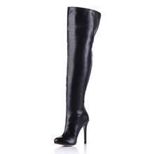 Sexy Party Stiletto High Heel Women Over-the-Knee Boots Stivali Sopra al Ginocchio Donna Tacco a Spillo da sera YJ0640cbt-S1 pelle di serpente donna stivali nuova moda punta a punta tacchi alti sopra gli stivali al ginocchio sexy serpente pompe della