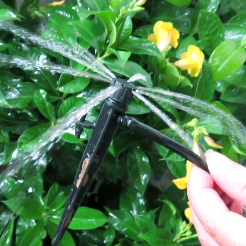 15 шт. 1/4 &quotBubbler Капельное орошение регулируемые излучатели Кол во воды капельница