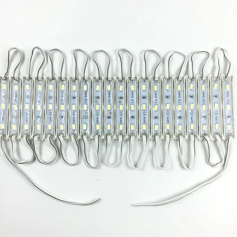 500 шт DC12V SMD 5730 3 светодиодный s светодиодный модули IP65 водонепроницаемая лампа 5730 белый/красный/зеленый/синий высокое качество рекламы свет