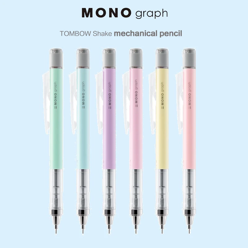 1pc 0.3mm 0.5mm Japan TOMBOW MONO Graph Shake Out Lead Mechanical