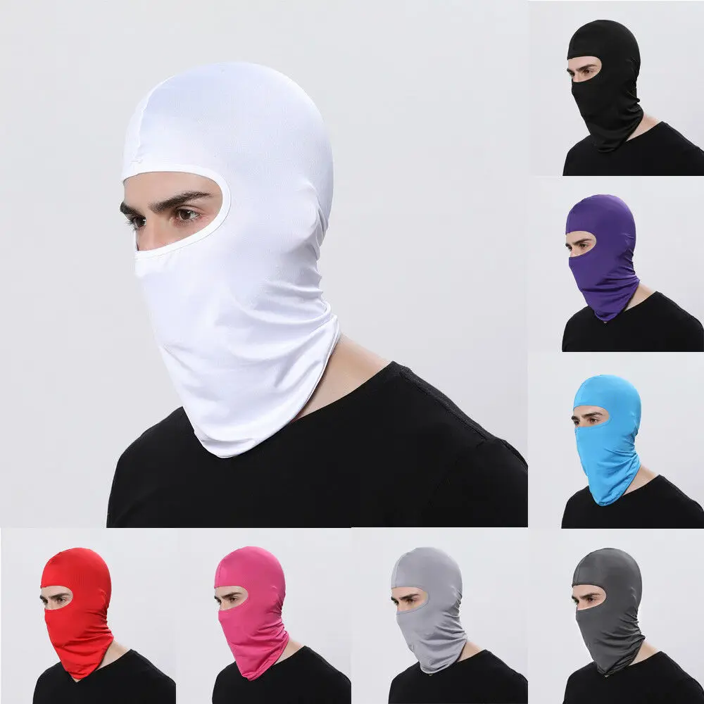 Полная Балаклава для нанесения маски на лицо лайкровый велосипедный костюм Защита Лыжная защита шеи женщин и мужчин