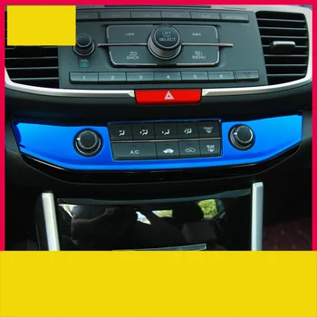 

lsrtw2017 stainless steel car air conditioner adjuster frame trims for honda accord 2016 2017 9th accord