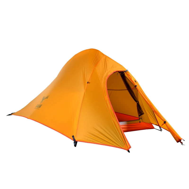 2018 new 2 Person ultralight Aluminum poles 4 Season tents waterproof sunscreen outdoor camping tent