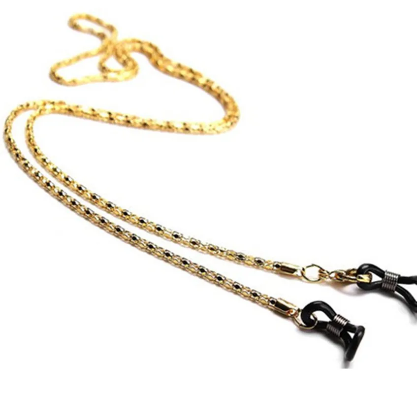 

Eyeglass Chains Sunglasses Metal Non-slip Reading Glasses Chain Eyewears Cord Holder Neck Strap Rope Glasses Accessories