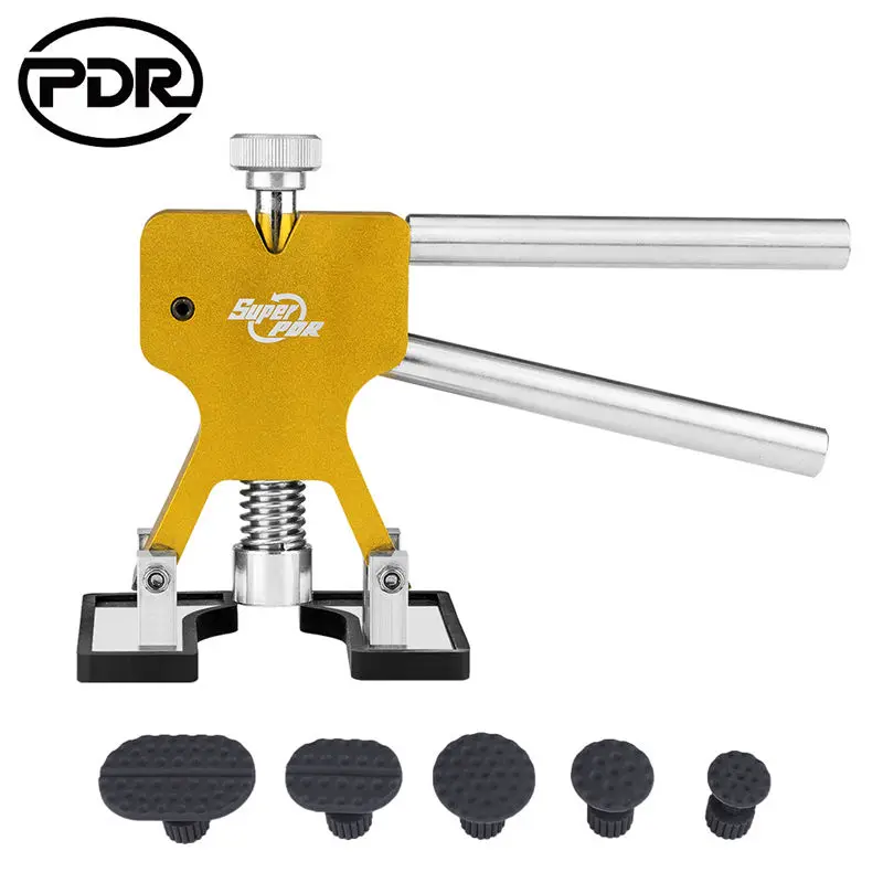 Dropshipping PDR Tools Paintless Dent Repair Removal Dent Puller Lifter Suction Cup Tabs Hand Tool Set for Remove Pulling Dents