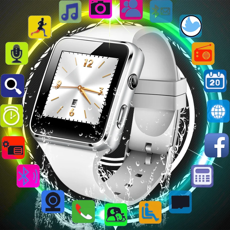 

2018 BW Bluetooth Smart Watch Sport Pedometer Smartwatch with Camera Support SIM Card Whatsapp Facebook for Android IOS Phone