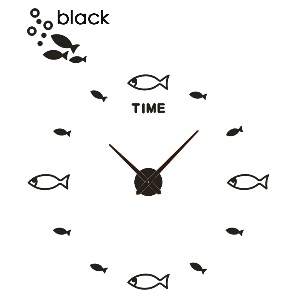 Новые настоящие большие часы настенные часы Horloge 3d Diy акриловые зеркальные наклейки украшение дома гостиная кварцевые иглы - Цвет: Wall Clock 15