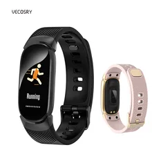 QW16 SmartBand Blood Pressure Measurement Bluetooth Smart Bracelet Fitness Wristband With Pedometer Sport Watch For IOS Android