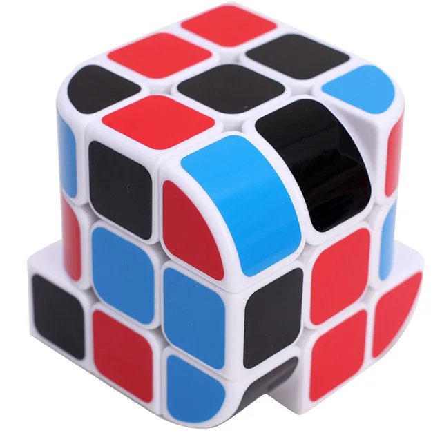 Три уход за кожей лица игрушки Magic Cube вызов сложная игрушка в подарок - Цвет: white