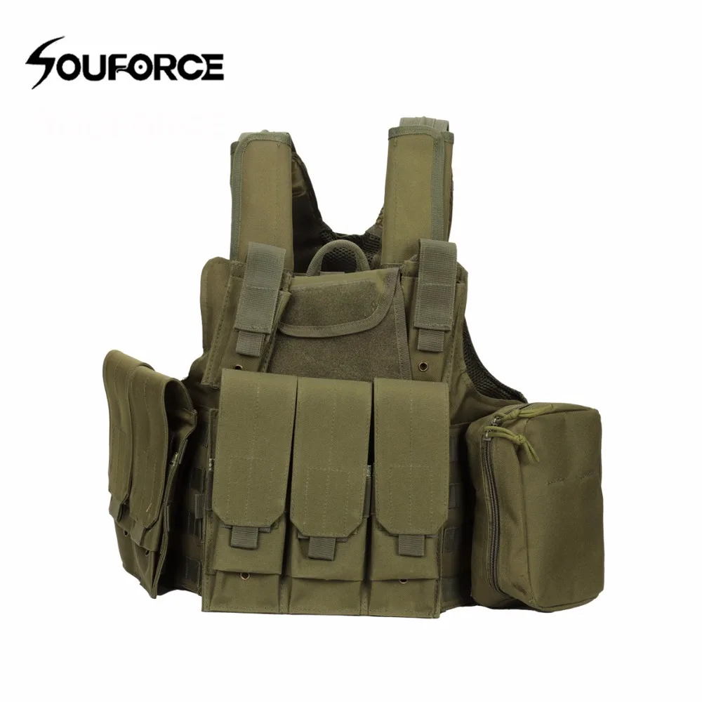 Wire Tactical Vest Anti Static Wear Resistant Tactics Vest Eight piece