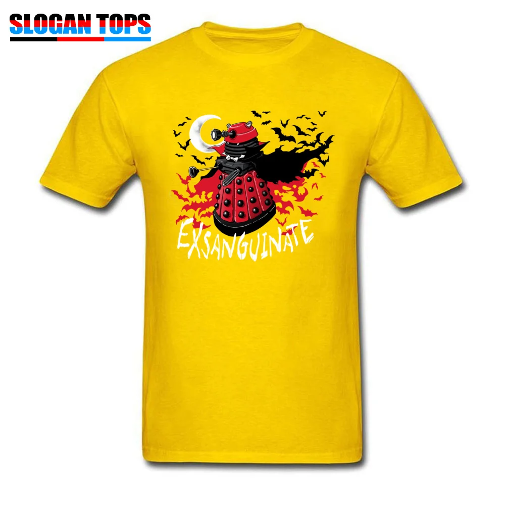 Wholesale Mens T Shirt Exsanguinate Summer Tops & Tees 100% Cotton Short Sleeve Design Tees Crew Neck Top Quality Exsanguinate yellow