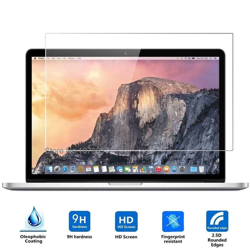 Защитное стекло для Macbook Pro с Retina 13 дюймов закаленная защитная пленка 9H Модели A1502