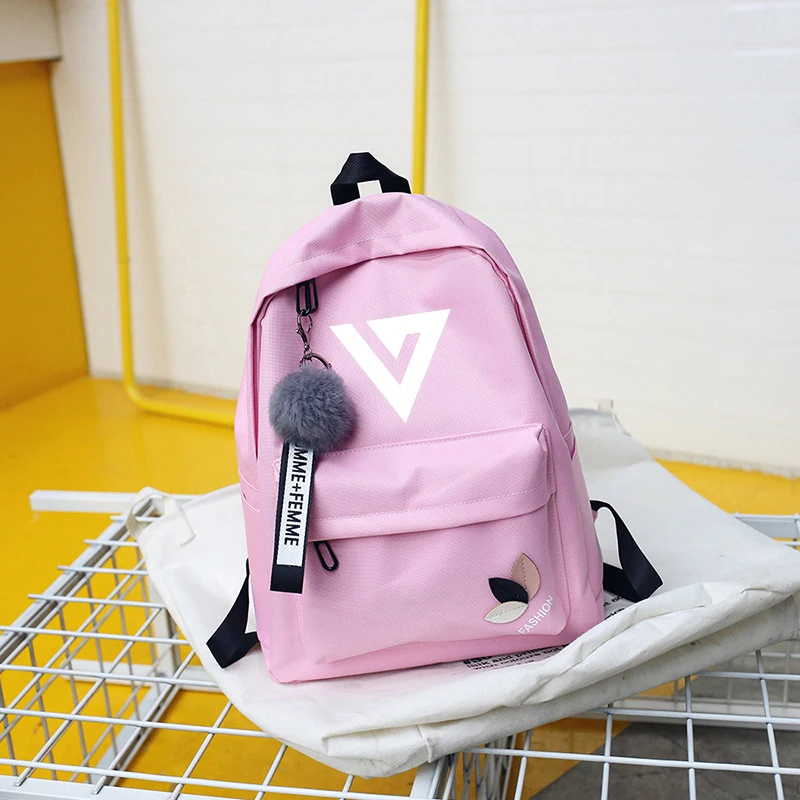 Мода Seventeen бродячие дети Ikon Bangtan мальчики Bookbag Back Pack Рюкзак Sac Dos Femme школьная сумка для подростков женщин