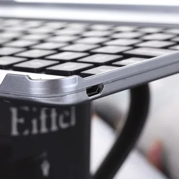 

New Aluminum Alloy Bluetooth Keyboard Fashion Multi-function Keyboard for Laptop Computer DOM668