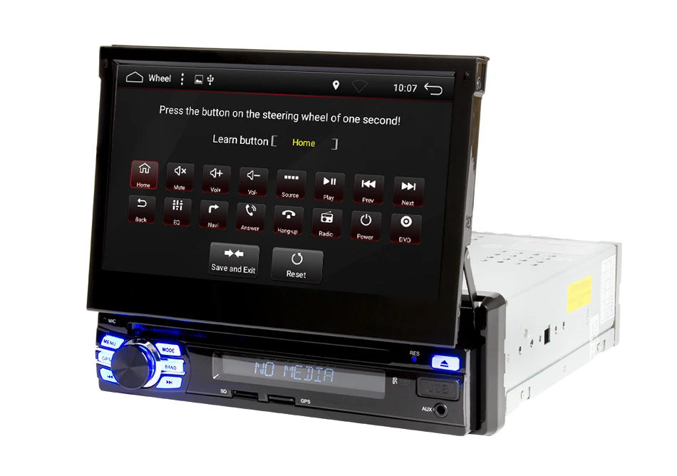 Excellent Eunavi 2G RAM Single 1 Din 7" Android 8.1 Car DVD Player GPS Radio Stereo Universal 1024*600 Hd Head Unit With Wifi Touch Screen 23